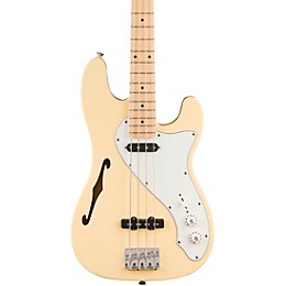 Squier Paranormal Precision Bass Thinline SJ - Maple Fingerboard, Vintage White