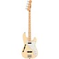 Squier Paranormal Precision Bass Thinline SJ - Maple Fingerboard, Vintage White