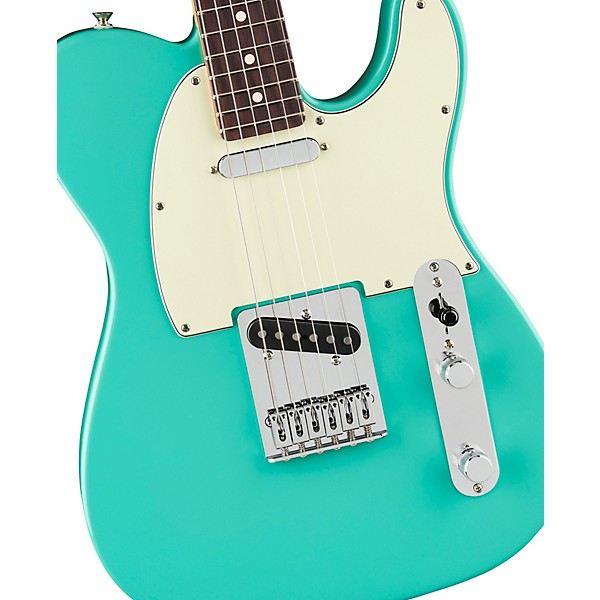 Fender 75th Anniversary Player II Telecaster Electric Guitar - Rosewood Fingerboard, Sea Foam Green