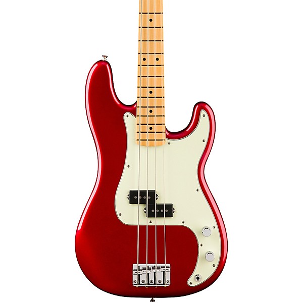 Fender 75th Anniversary Player II Precision Bass - Maple Fingerboard, Candy Apple Red