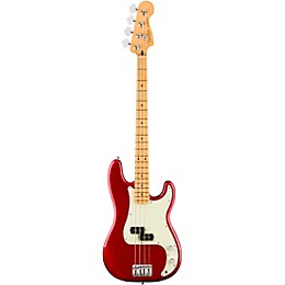 Fender 75th Anniversary Player II Precision Bass - Maple Fingerboard, Candy Apple Red