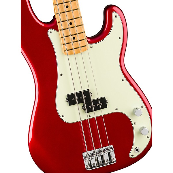 Fender 75th Anniversary Player II Precision Bass - Maple Fingerboard, Candy Apple Red