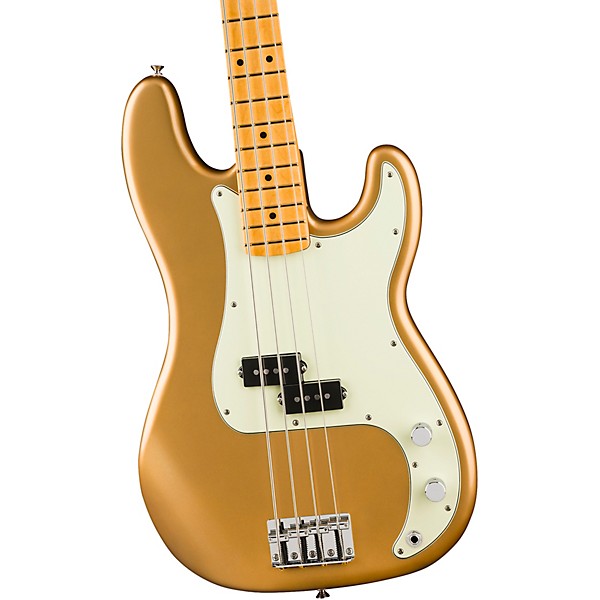 Fender 75th Anniversary Player II Precision Bass - Maple Fingerboard, Aztec Gold