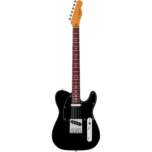 Fender 75th Anniversary Player II Baritone Telecaster Electric Guitar - Rosewood Fingerboard, Black