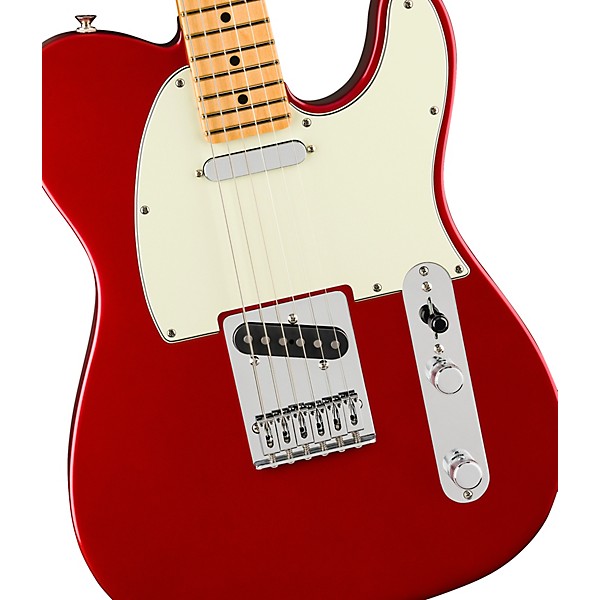 Fender 75th Anniversary Player II Telecaster Electric Guitar - Maple Fingerboard, Candy Apple Red