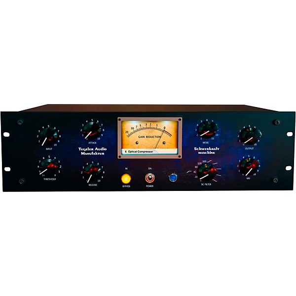 Tegeler Schwerkraftmaschine Remote Controllable Vari-Mu Mastering and Bus Compressor
