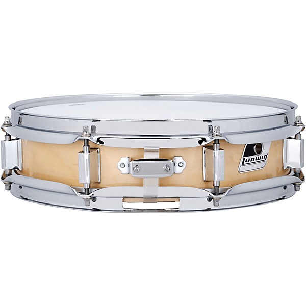 Ludwig Rocker Elite Piccolo Snare Drum - 13 x 3 in. Natural Maple