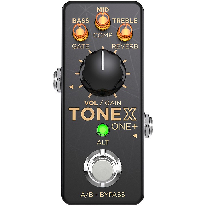 IK Multimedia TONEX ONE+ Amp & Effects Modeling Pedal - Black