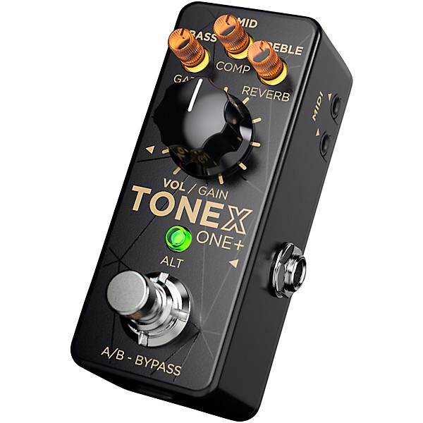 IK Multimedia TONEX ONE+ Amp and Effects Modeling Pedal - Black