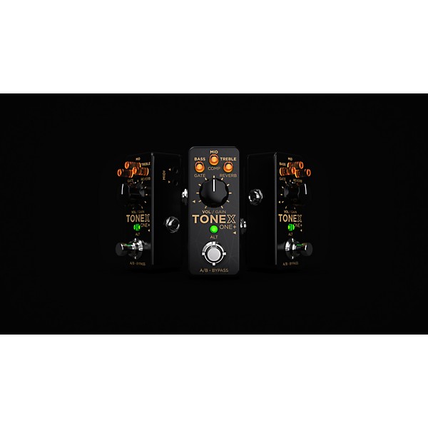IK Multimedia TONEX ONE+ Amp and Effects Modeling Pedal - Black