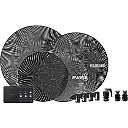 Evans Hybrid Sensory Percussion Electronic Drum Kit Bundle