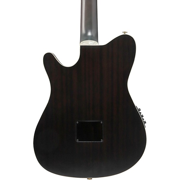 Ibanez TOD20FMN Tim Henson Signature Nylon-String Acoustic-Electric Guitar - Black Burst Fade