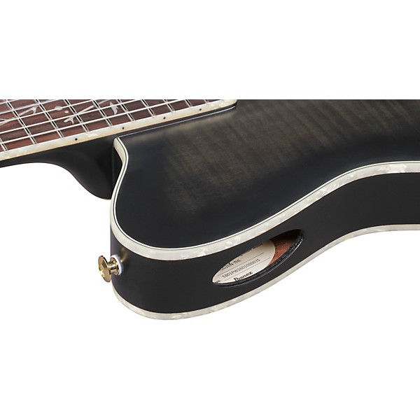 Ibanez TOD20FMN Tim Henson Signature Nylon-String Acoustic-Electric Guitar - Black Burst Fade