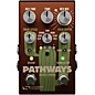 Source Audio Pathways Reverb & Tremolo Pedal - Brown thumbnail