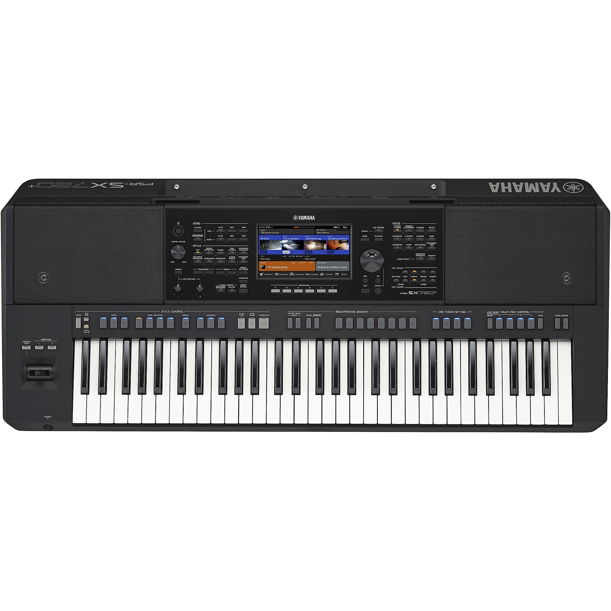 Yamaha PSR-SX720+ 61-Key Arranger Keyboard | Guitar Center