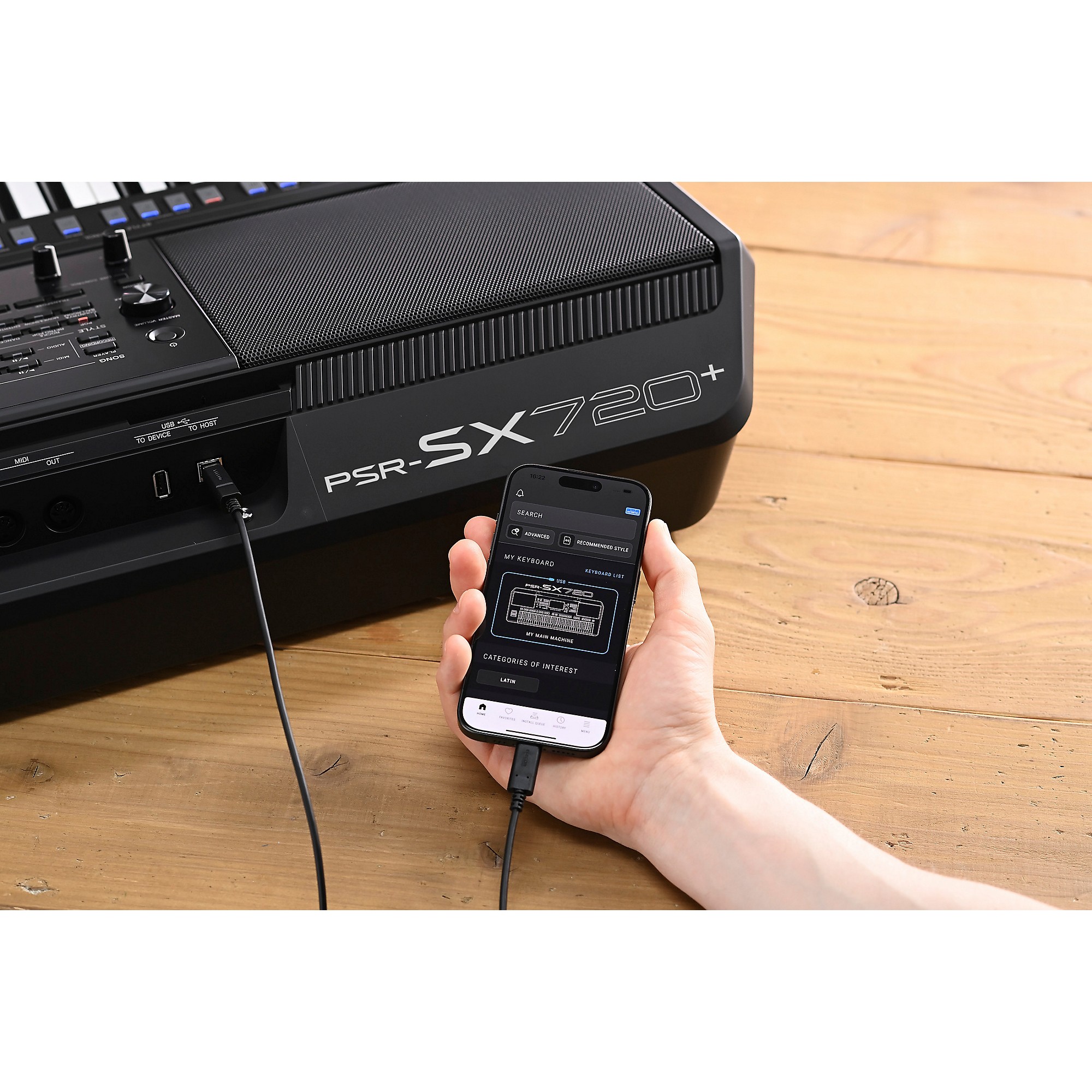 Yamaha PSR-SX720+ 61-Key Arranger Keyboard | Guitar Center