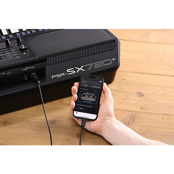 Yamaha PSR-SX720+ 61-Key Arranger Keyboard