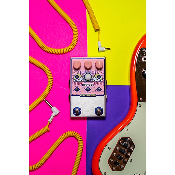 Beetronics FX Seabee Lite Edition Chorus Pedal - Pink