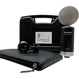 Pinnacle Microphones Fat Top II Ribbon Microphone - Black