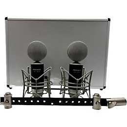 Pinnacle Microphones Fat Top II Ribbon Microphone Stereo Pair - Black