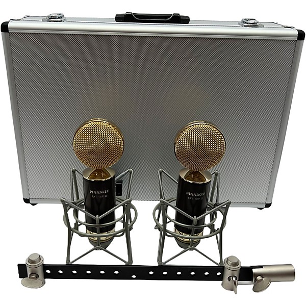 Pinnacle Microphones Fat Top II Ribbon Microphone Stereo Pair - Brown
