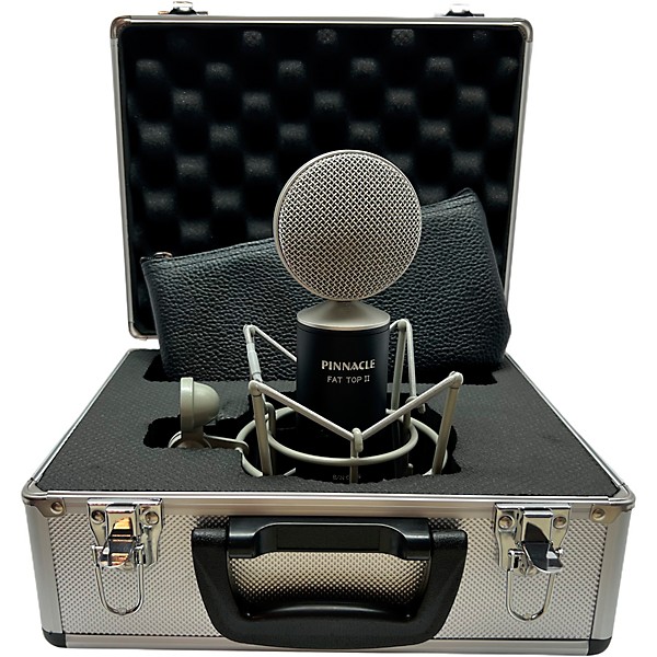 Pinnacle Microphones Fat Top II Deluxe Ribbon Microphone - Black