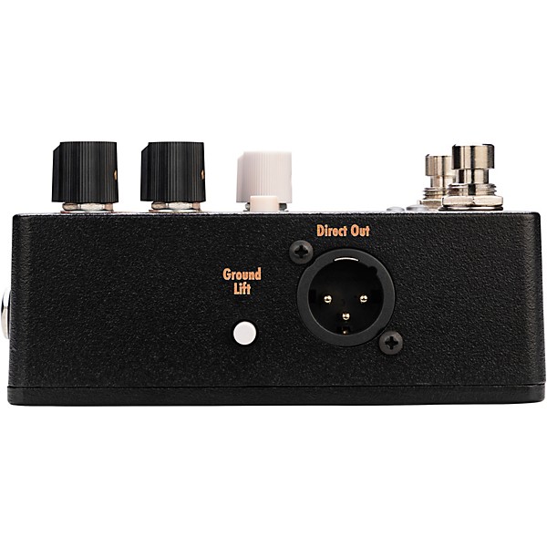 EarthQuaker Devices Scrolls Bass Odyssey EQ and Overdrive Pedal - Black