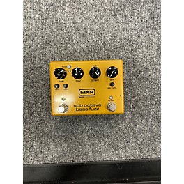 Used MXR M287 Sub Octave Bass Fuzz Effect Pedal