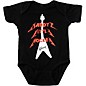 Gibson Daddy's Little Rocker Flying V Onesie 12/18M Black thumbnail