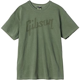 Gibson Olive Logo T-Shirt X Large