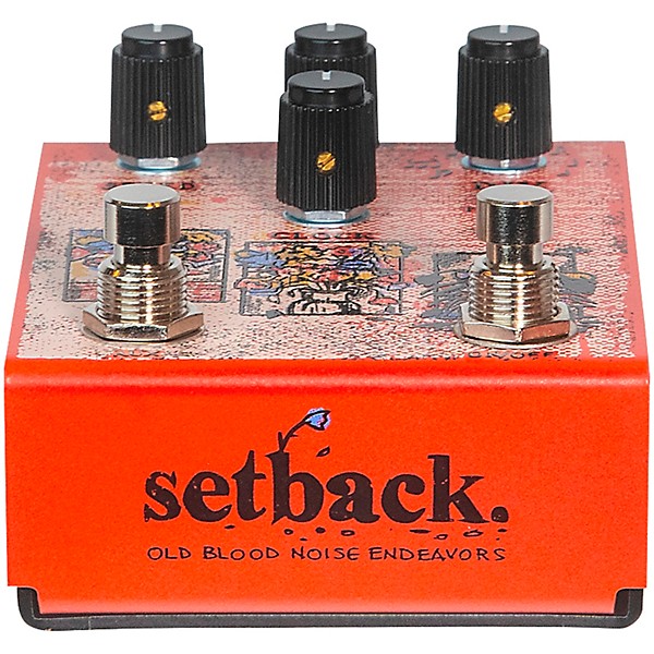 Old Blood Noise Endeavors Setback Reverse Delay Pedal - Orange