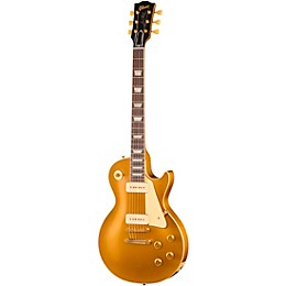 Gibson Custom 1956 Les Paul Standard Reissue Electric Guitar - Light Aged, All Gold