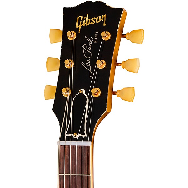 Gibson Custom 1956 Les Paul Standard Reissue Electric Guitar - Light Aged, All Gold