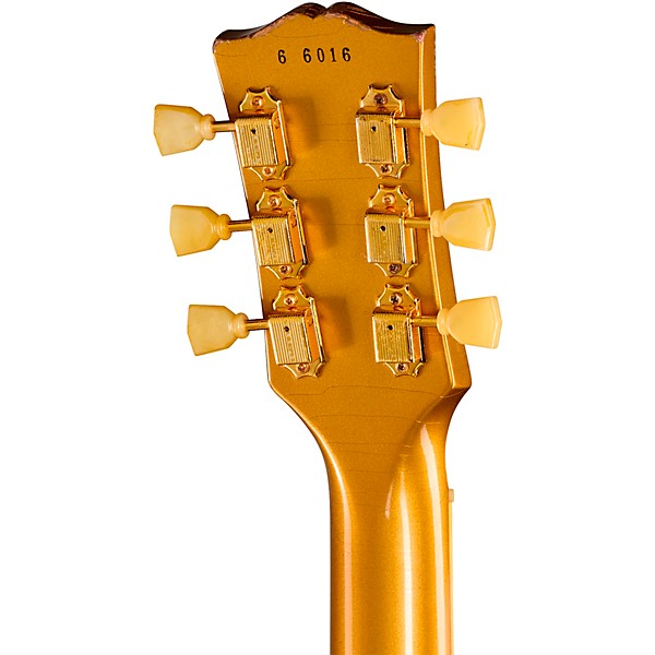 Gibson Custom 1956 Les Paul Standard Reissue Electric Guitar - Light Aged, All Gold