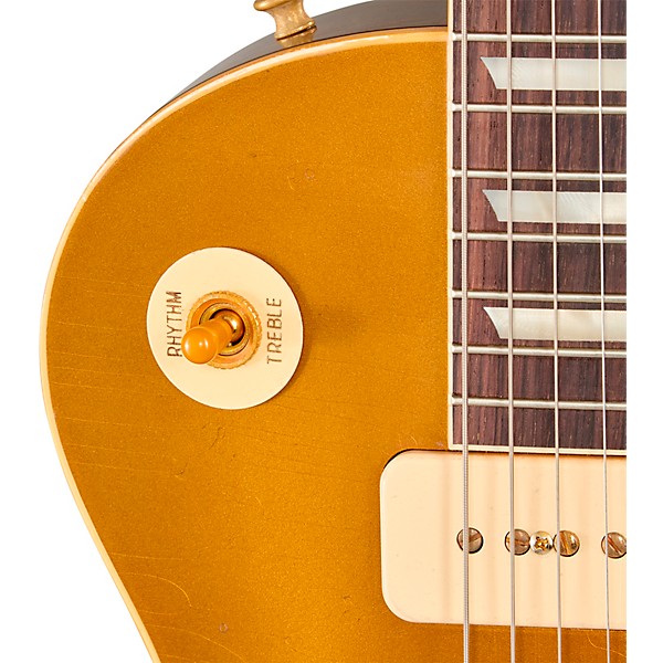 Gibson Custom 1956 Les Paul Standard Reissue Electric Guitar - Light Aged, All Gold
