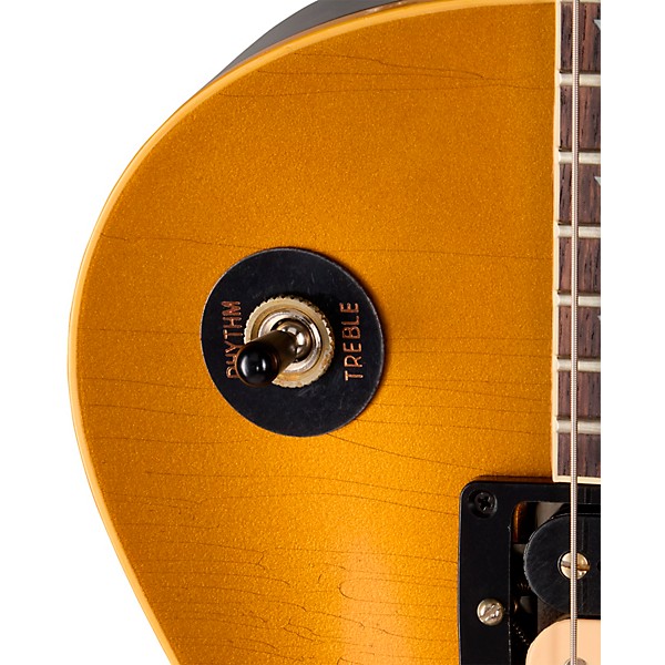 Gibson Custom 1957 Les Paul Goldtop Reissue Electric Guitar - Light Aged, Double Gold
