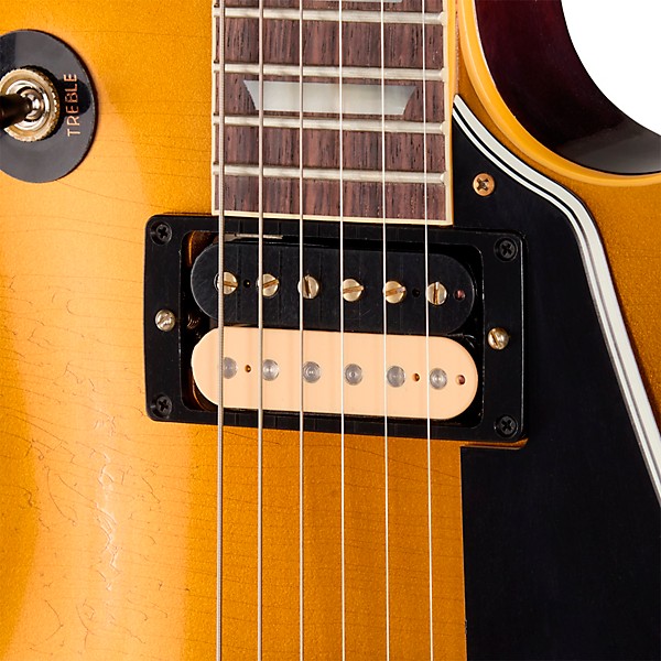 Gibson Custom 1957 Les Paul Goldtop Reissue Electric Guitar - Light Aged, Double Gold