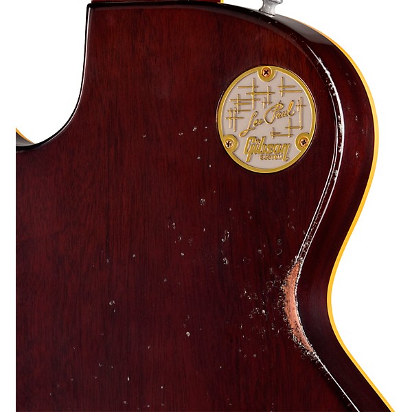 Gibson Custom 1957 Les Paul Goldtop Reissue Electric Guitar - Light Aged, Double Gold