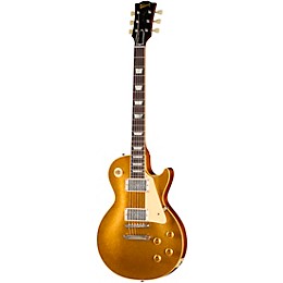 Gibson Custom 1957 Les Paul Reissue Electric Guitar With TV Jones Power'Tron Pickups - VOS, Gold Sparkle