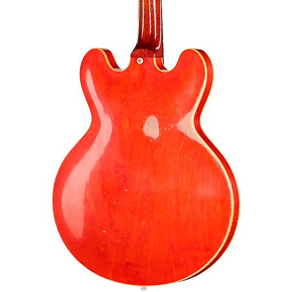 Gibson Custom 1958 ES-335 Reissue Semi-Hollowbody Electric Guitar - Heavy Aged, Watermelon Red