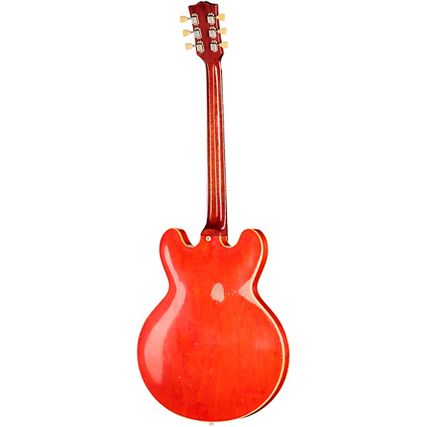 Gibson Custom 1958 ES-335 Reissue Semi-Hollowbody Electric Guitar - Heavy Aged, Watermelon Red