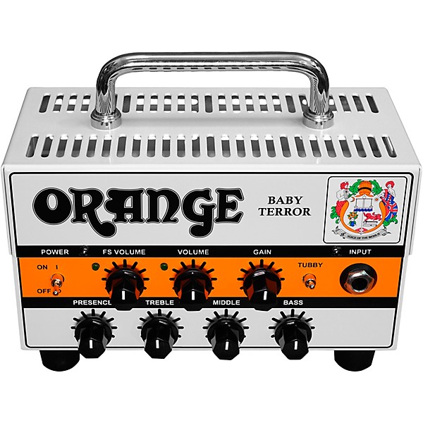 Orange Amplifiers Baby Terror 20W Micro Guitar Amp Head - White