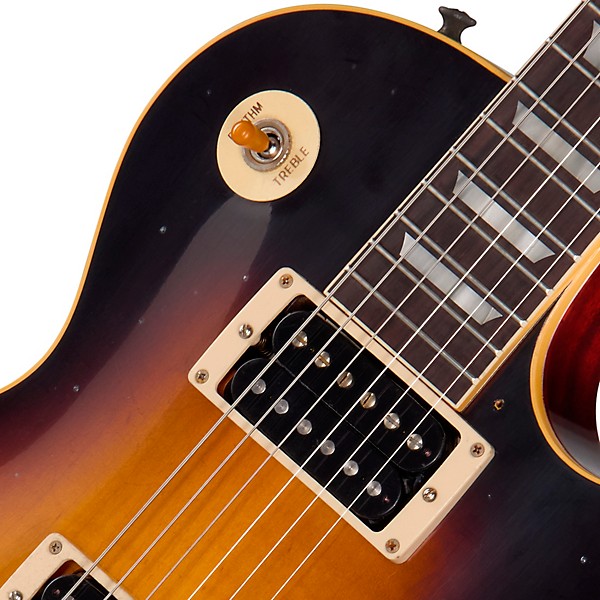 Gibson Custom 1958 Les Paul Standard Reissue Electric Guitar - Light Aged, Athens Burst