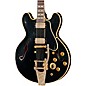 Gibson Custom 1959 ES-345 Reissue Semi-Hollowbody Electric Guitar With Bigsby - Heavy Aged, Ebony thumbnail
