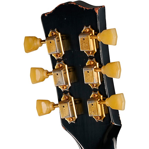 Gibson Custom 1959 ES-345 Reissue Semi-Hollowbody Electric Guitar With Bigsby - Heavy Aged, Ebony