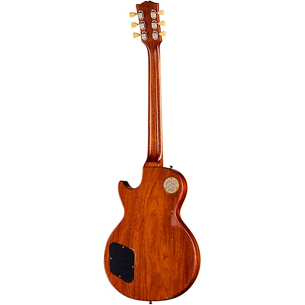 Gibson Custom 1959 Les Paul Standard Reissue Electric Guitar - Heavy Aged, Faded Peach Burst