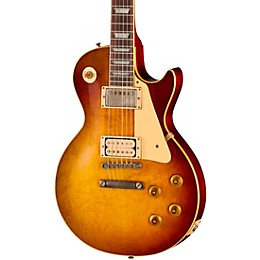 Gibson Custom 1959 Les Paul Standard Reissue Electric Guitar - Light Aged, Dark Peach Burst