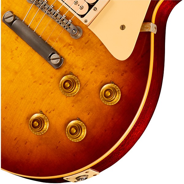 Gibson Custom 1959 Les Paul Standard Reissue Electric Guitar - Light Aged, Dark Peach Burst