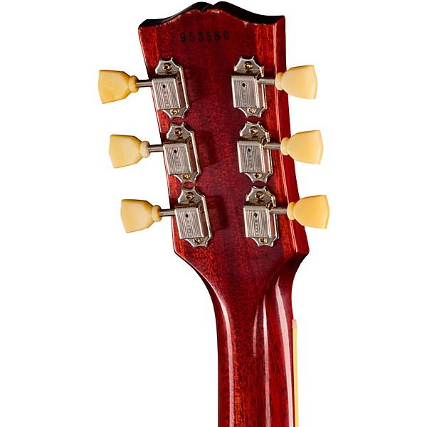 Gibson Custom 1959 Les Paul Standard Reissue Electric Guitar - Light Aged, Dark Peach Burst