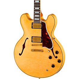 Gibson Custom 1960 ES-355 Reissue Semi-Hollowbody Electric Guitar - Light Aged, Antique Blonde